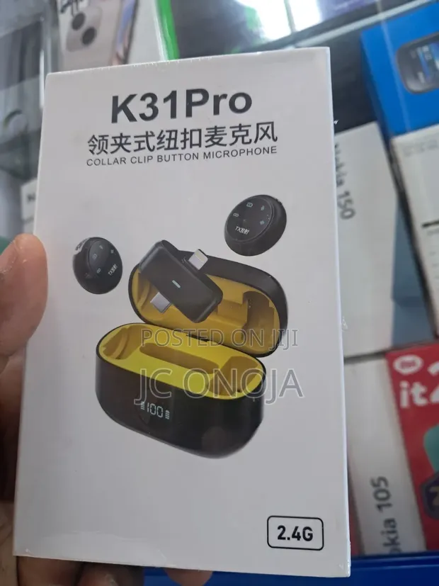 Wireless Microphone with Volume Control & Noise Reduction - 1