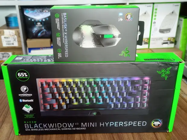 Razer BlackWidow V3 Mini & Basilisk V3 X HyperSpeed Wireless Bundle - 1