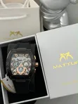 Matturi Rubber Watch - Water Resistant Chronograph - 3