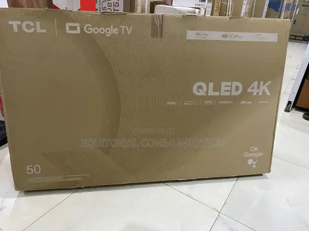 TCL 50-Inch 50C645 QLED Smart TV (100-240V) - 1