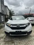 2018 Honda CR-V LX AWD White - 1