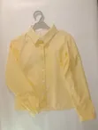Full Collar Long Sleeve Yellow Shirt (2-4 Years) - 2