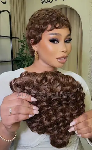 Chioma Skull Cap - Dark Brown Human Hair Wig