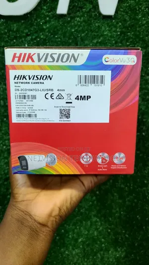 Hikvision 4MP IP Outdoor Camera Mai Sauraren Magana Biyu