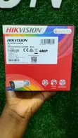 Hikvision 4MP IP Outdoor Camera Mai Sauraren Magana Biyu - 2