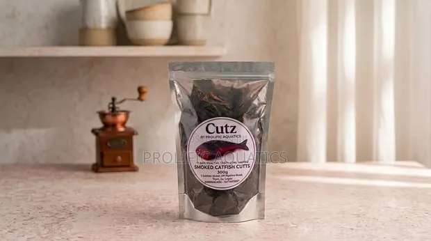 Smoked Catfish Cuts - Premium Kiln Dried - 1