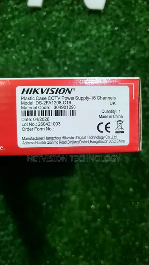 Hikvision 16-Way Power Supply