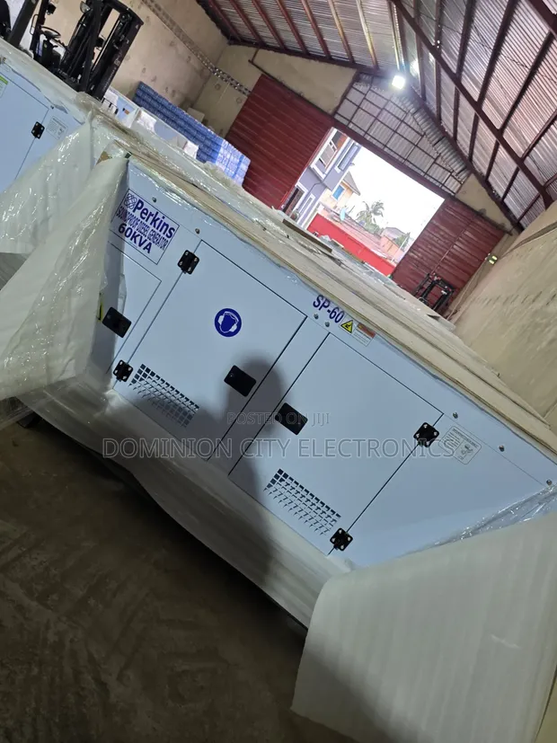60kVA Perkins Diesel Soundproof Generator - Sabon Kaya - 1