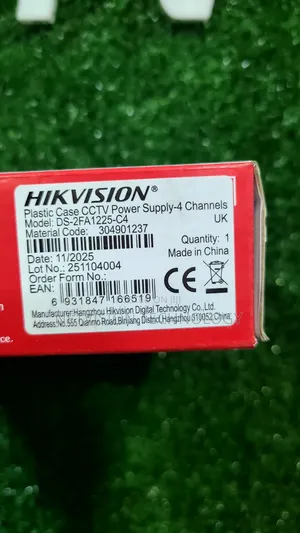 Hikvision 4-Way Power Supply
