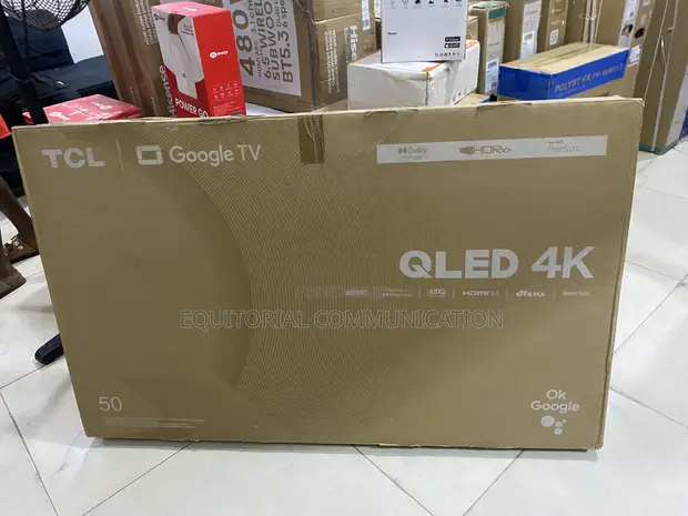 TCL 50 Inch 50C645 QLED 4K Smart TV - 1