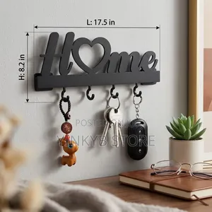 Love Shape Wall Mounted Key Holder