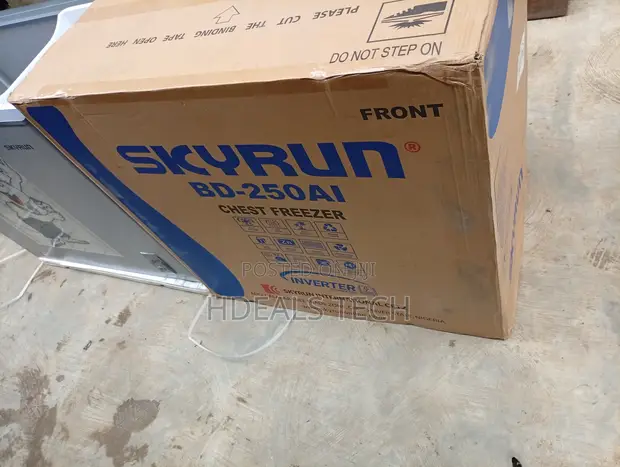 Skyrun BD-250AI 200L Inverter Chest Freezer - Sabon Abu - 1