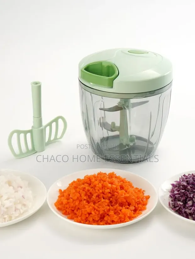 900ml Manual Speedy Chopper / 5-Blade Food Processor - 1