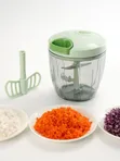 900ml Manual Speedy Chopper / 5-Blade Food Processor - 1