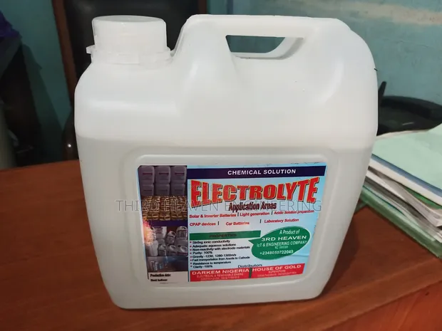 Electrolyte Solution for Solar/Inverter Batteries - 1
