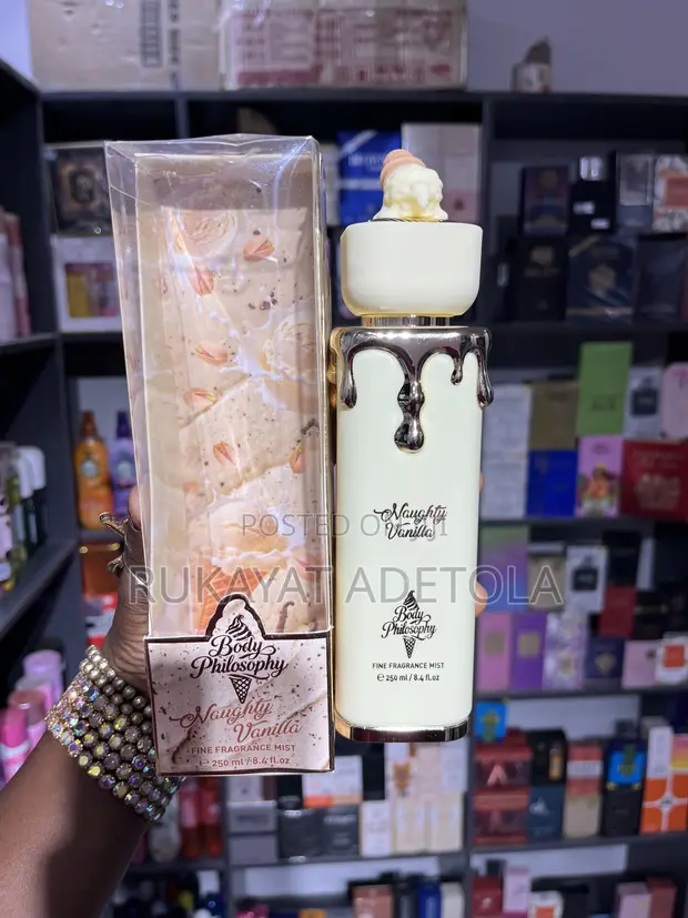 Body Philosophy Naughty Vanilla Fine Fragrance Mist 250ml - 1