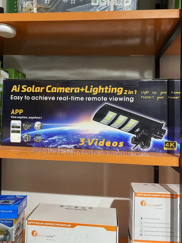 AI Solar Camera and Lighting 2-in-1 - 1