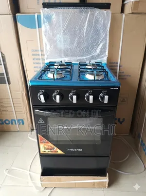 Sabon Gas Cooker Mai Gobara 4 da Oven