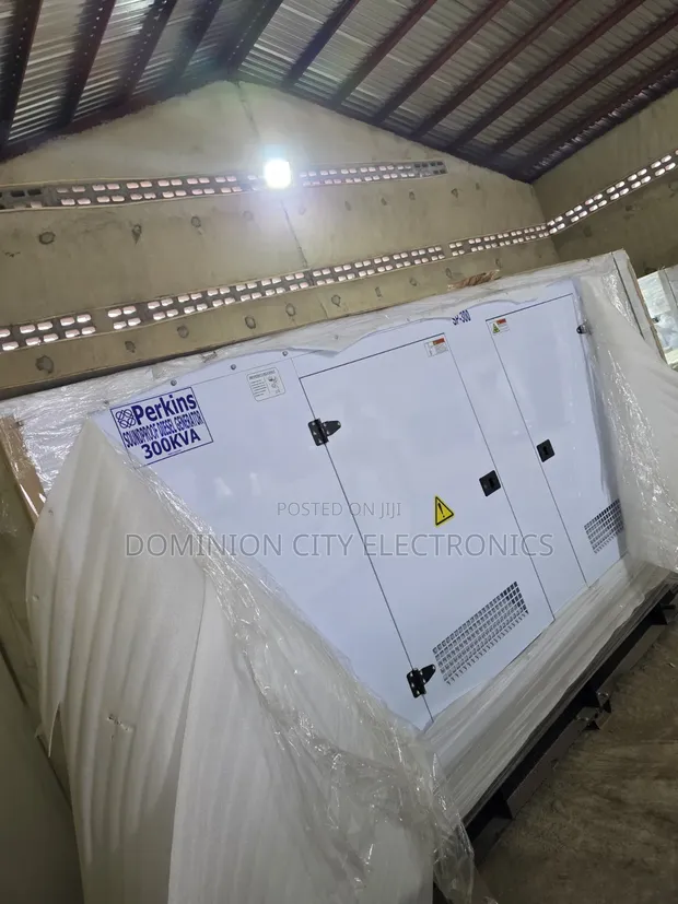 Sabon Perkins 300kVA Soundproof Diesel Generator - 1