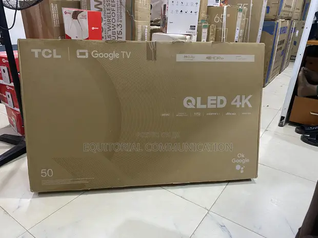 TCL 50-Inch 50C645 QLED Smart TV UHD 100-240V - 1