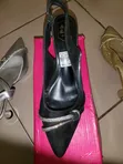 Honey Beauty Black Cover Heels - Girman 41 - 2
