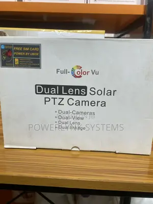 8MP HD Dual Lens Solar Security Camera