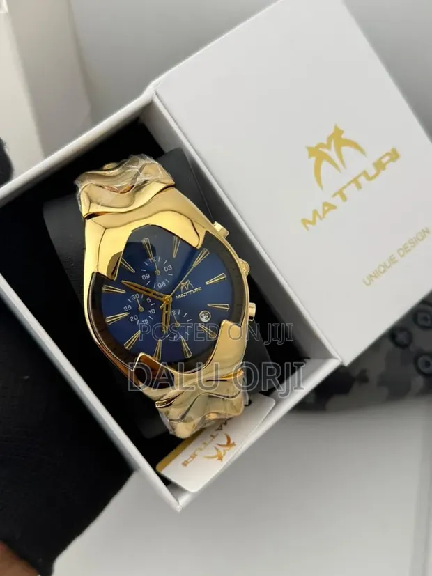 Matturi Alien Face Chronograph Watch - 1