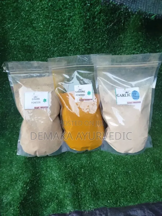 Ginger, Turmeric, Garlic Powders 1kg - 1