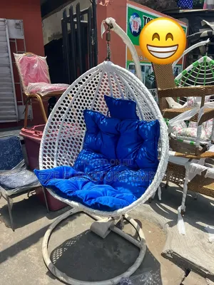 Tojine Medium White Swing Chair