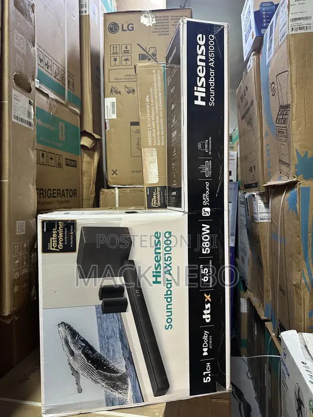 Hisense 5.1ch Soundbar with Wireless Subwoofer - 1
