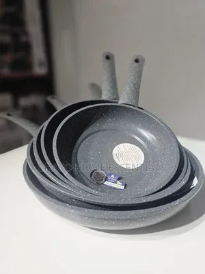 Heavy Duty Granite Non-Stick Frying Pan Set (20cm-30cm)