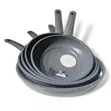 Heavy Duty Granite Non-Stick Frying Pan Set (20cm-30cm) - 2