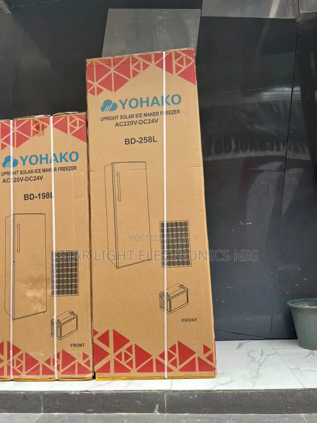 Yohako 258L Solar Ice Block Maker Freezer - 1