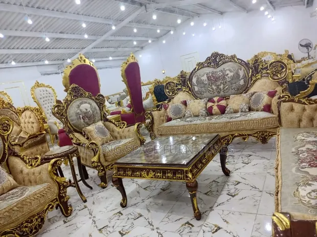 Classic Royal Sofa Set - 8-10 Seater - 1