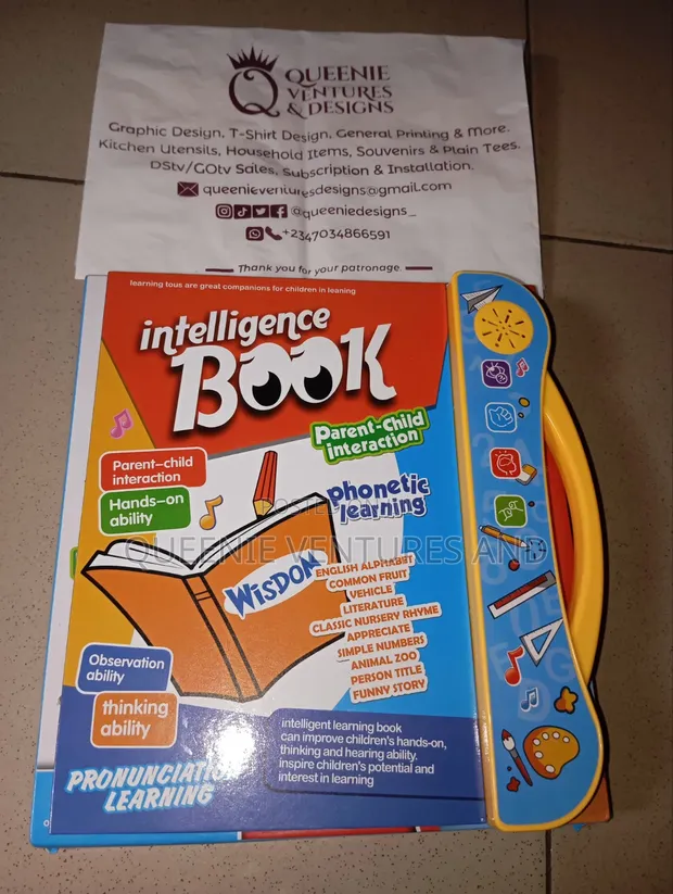 Interactive Intelligence Book for Kids - 1