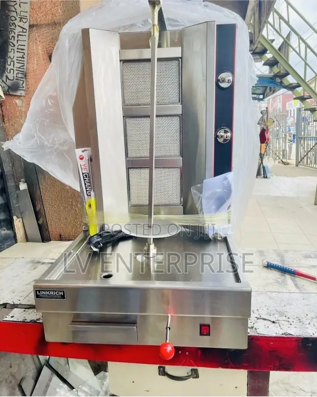 Brand New Shawarma Machine - 3 Burners - 1