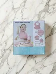 8-Piece Silicone Baby Feeding Set - Bib, Bowl, Plate, Cup, Utensils - 1