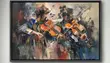 Wooden Frame Wall Painting Canvas - 1