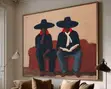 Wooden Frame Wall Painting Canvas - 2