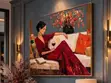 Wooden Frame Wall Painting Canvas - 3