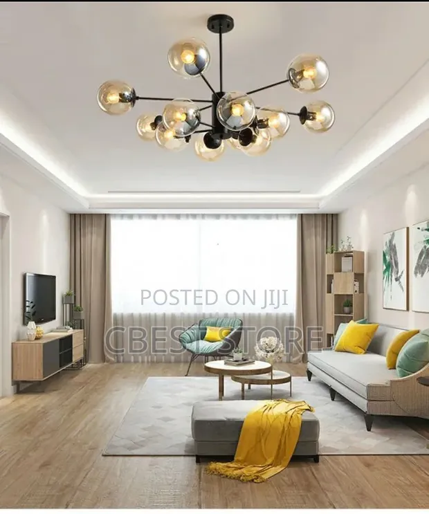 Grass Sitting Room Chandelier - 1