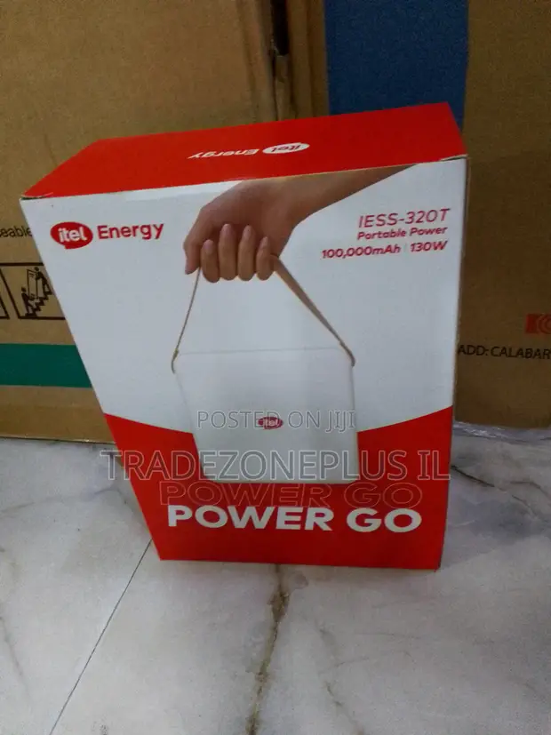 Itel Power Go 130W Wurin Ajiye Wuta Mai Ɗaukar Hawa - 1