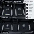 Mercedes-Benz AMG Side Logo Kayan Kafa/Kasa (Baki/Lilin) - 1