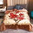 6x6 Fluffy Fleece Flower Blanket - 1