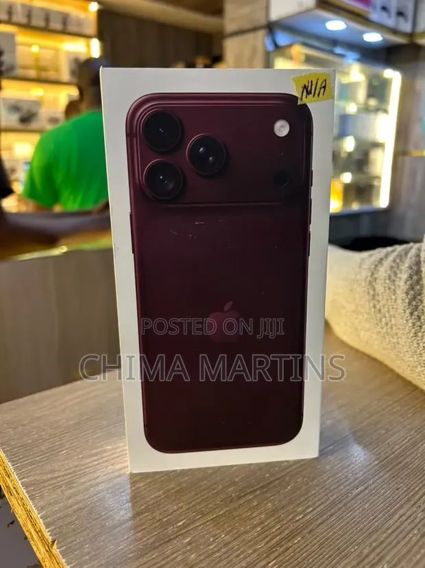 New Apple iPhone 18 Pro Max 256GB Burgundy - 1