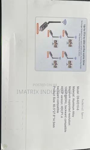 100m/150m HDMI Wireless Extender (1080p)