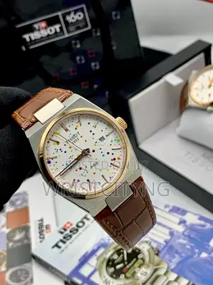 Tissot PRX Agogon Maza - Zinare da Fata Brown