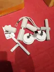 Bodyfit Multifunctional Double Sit Up Bar + Push Up Rope - 5