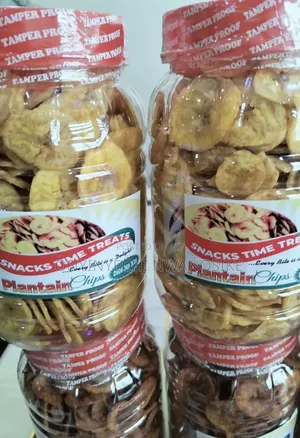 Unripe Plantain Chips Jar - 500g