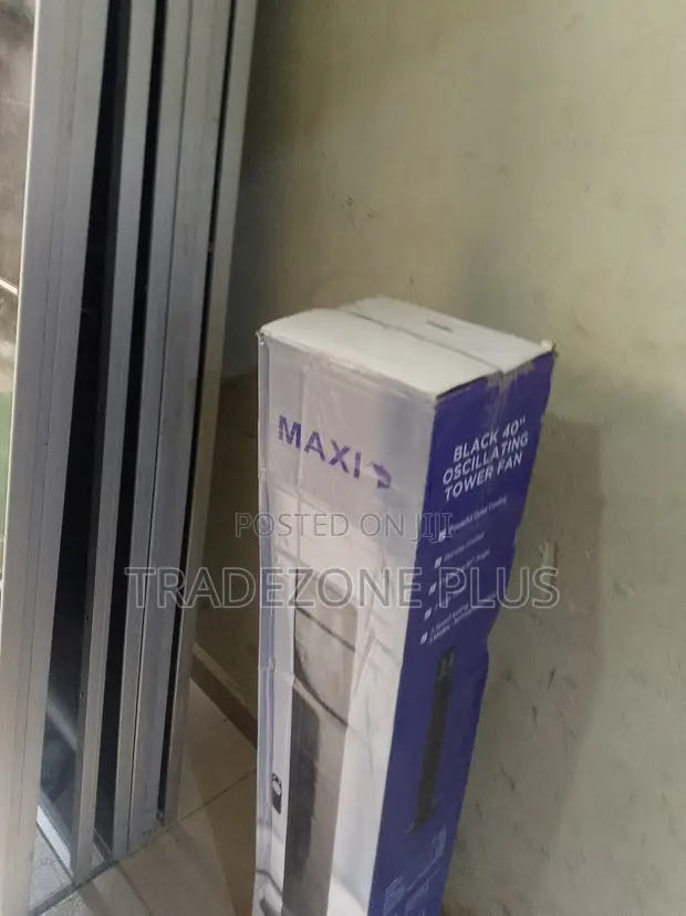 40" Maxi Fan Mai Lantarki - Iska Mai Ƙarfi - 1